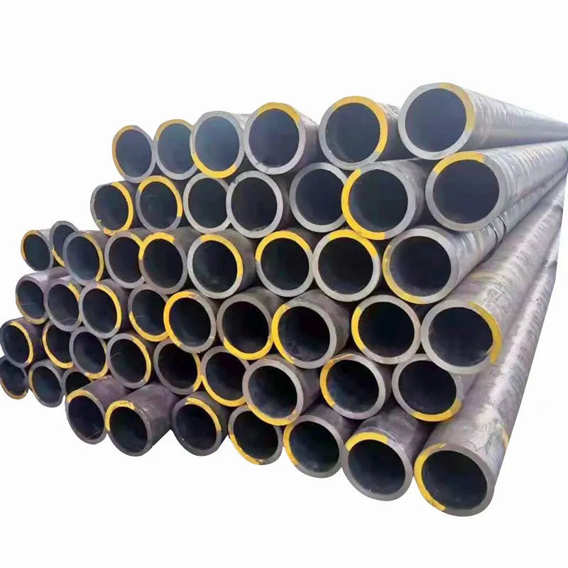 Pipa Baja Fluida Tanpa Jajar DIN ASTM API SAE1020 1026 Tabung Tanpa Jajar astm a179 tabung