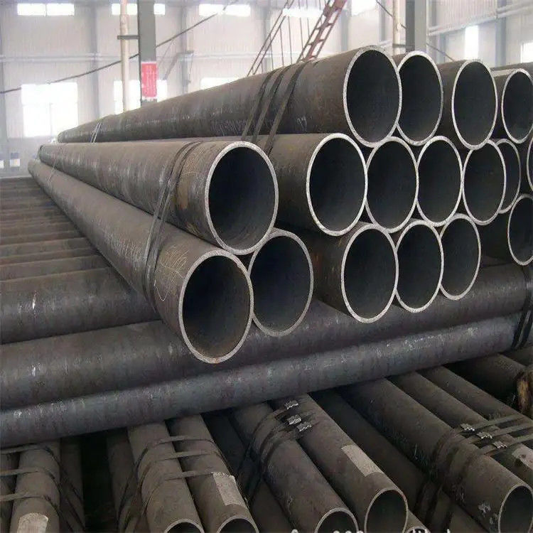 Stainless Fluid Steel Pipe 20# S235jr Hitam Bulat 5 Inch Sch 40 ASTM A335 pipa