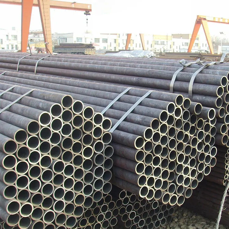 Pipa Baja Fluida Tanpa Jajar DIN ASTM API SAE1020 1026 Tabung Tanpa Jajar astm a179 tabung