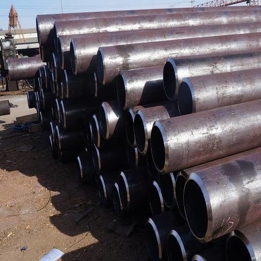 Alloy Hot Finished Galvanized Seamless Steel Tube Pipe Untuk Alat Struktural Bagian Mekanis