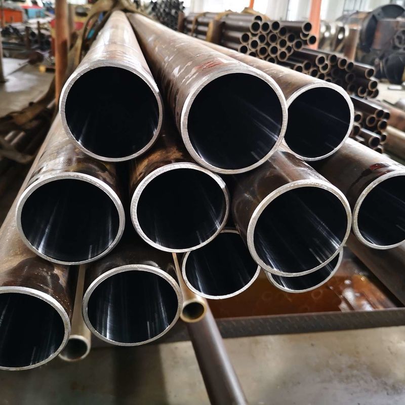 Alloy Hot Finished Galvanized Seamless Steel Tube Pipe Untuk Alat Struktural Bagian Mekanis