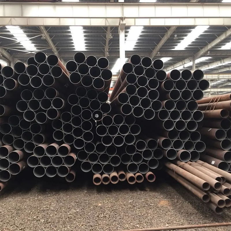 Precision Mild Steel Seamless Round Pipe Alloy Seamless Steel Tube Produksi