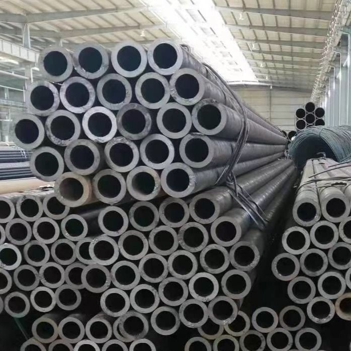 ASTM Metal Alloys Seamless Steel Tube DIN Mid Hard 12M Automotive Non-Oiled API