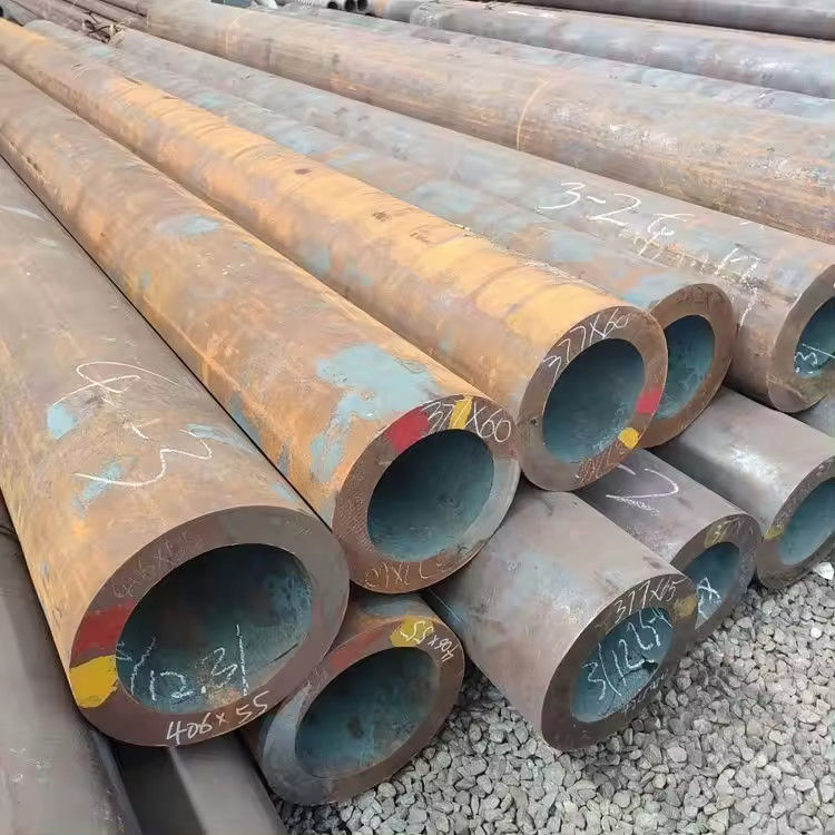 Pipa Baja Ringan Q235 Q355 St3.4 Casing Carbon Steel Pipe Aisi1080 Standar Untuk Minyak Dan Gas